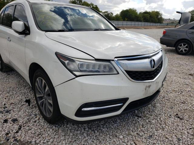 Photo 9 from auction – 2014 ACURA MDX TECHNO with VIN 5FRYD3H47EB004246