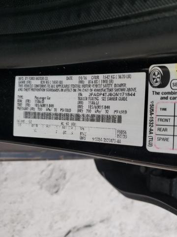 Photo 10 from auction – 2016 FORD FIESTA S with VIN 3FADP4TJ8GM171844