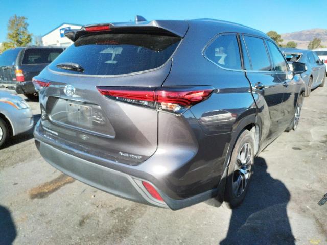 Photo 4 from auction – 2021 TOYOTA HIGHLANDER with VIN 5TDHZRBH0MS077020