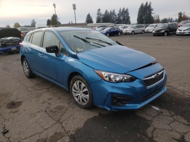 SUBARU IMPREZA 2019 with VIN 4S3GTAA66K3750339 - Photo from auction