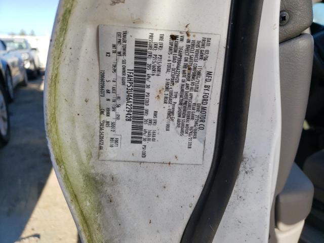Photo 10 from auction – 2006 FORD TAURUS SE with VIN 1FAHP53U46A229428