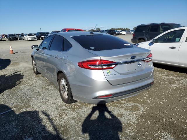 Photo 3 from auction – 2017 FORD FUSION S with VIN 3FA6P0G72HR284824