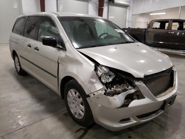 Photo 1 from auction – 2007 HONDA ODYSSEY LX with VIN 5FNRL38247B056301