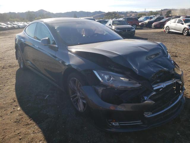 TESLA MODEL S 2015 with VIN 5YJSA1E12FF107249 - Photo from auction