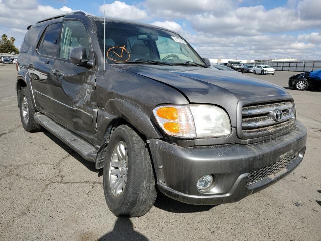 TOYOTA SEQUOIA LI 2003 with VIN 5TDBT48AX3S194378 - Photo from auction