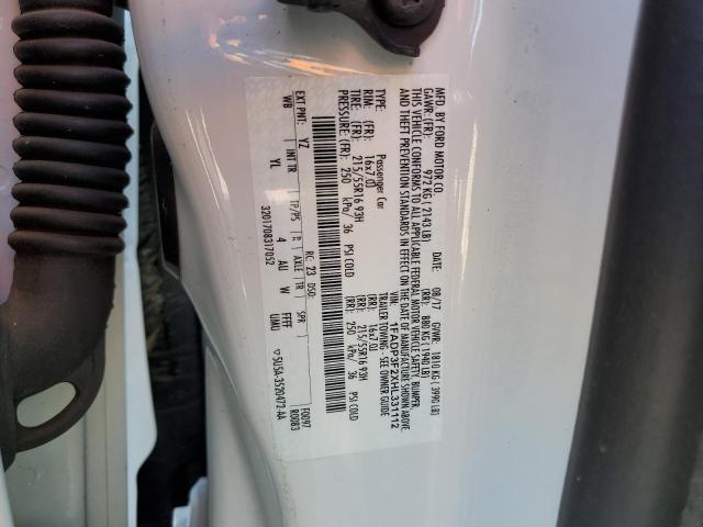 Photo 10 from auction – 2017 FORD FOCUS SE with VIN 1FADP3F2XHL331112