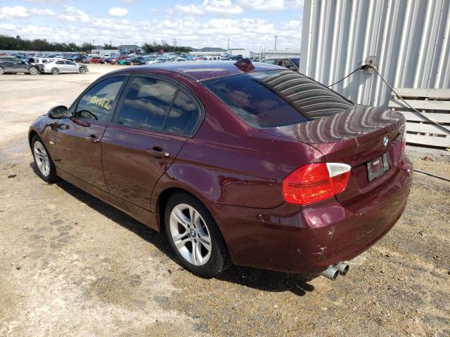 Photo 3 from auction – 2008 BMW 328 I with VIN WBAVA37518NL58113