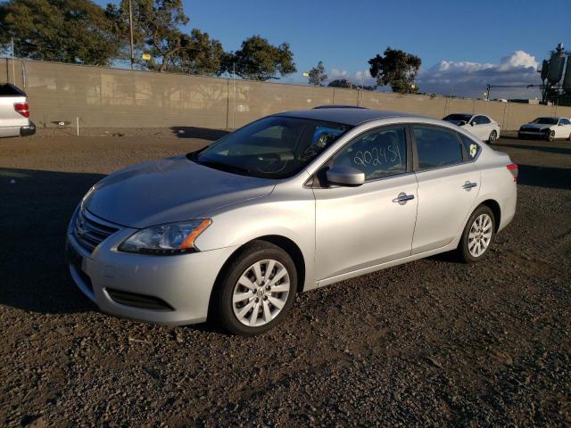 Photo 2 from auction – 2014 NISSAN SENTRA S with VIN 3N1AB7AP1EL630528