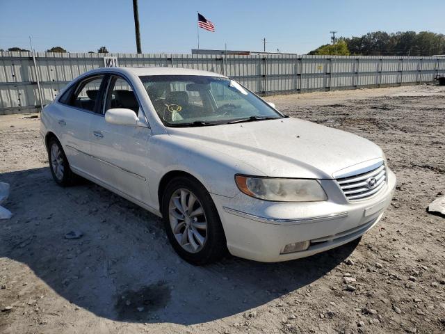 HYUNDAI AZERA SE 2007 with VIN KMHFC46F67A210557 - Photo from auction