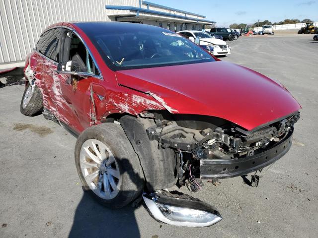 TESLA MODEL X 2017 with VIN 5YJXCBE26HF040334 - Photo from auction