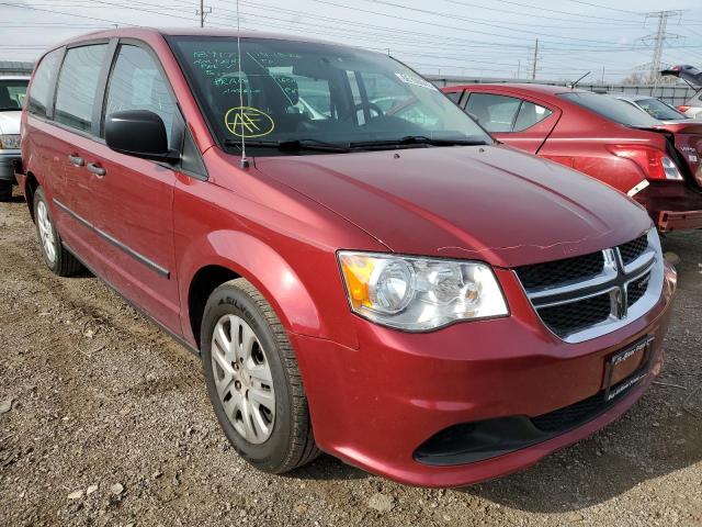 DODGE GRAND CARA 2016 with VIN 2C4RDGBGXGR109953 - Photo from auction
