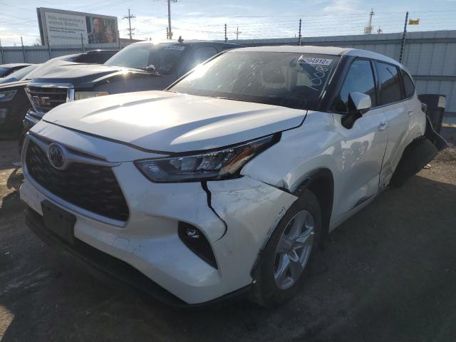 Photo 2 from auction – 2020 TOYOTA HIGHLANDER with VIN 5TDBZRBH1LS521008