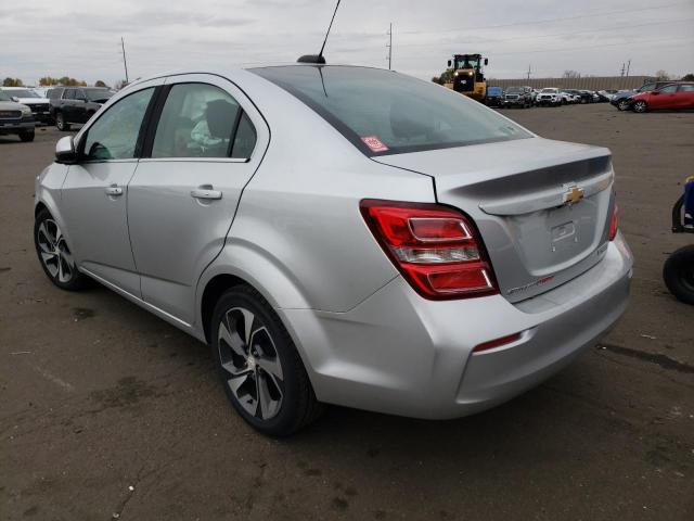 Photo 3 from auction – 2017 CHEVROLET SONIC PREM with VIN 1G1JF5SBXH4130170