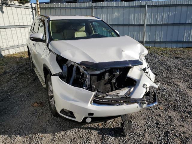 TOYOTA HIGHLANDER 2015 with VIN 5TDJKRFH4FS110765 - Photo from auction