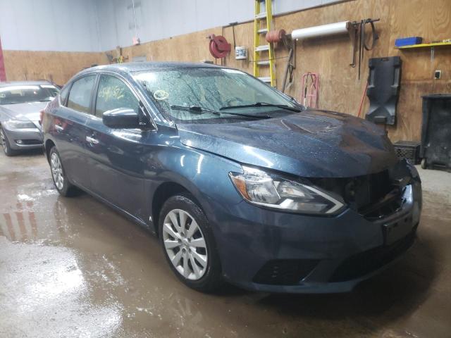 NISSAN SENTRA S 2017 with VIN 3N1AB7AP9HY347673 - Photo from auction