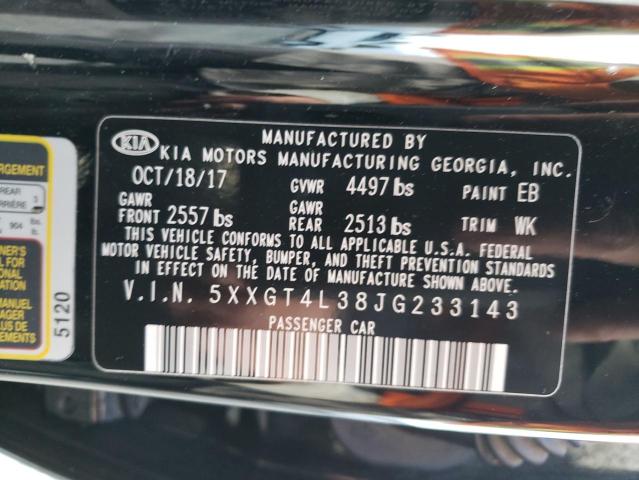 Photo 10 from auction – 2018 KIA OPTIMA LX with VIN 5XXGT4L38JG233143