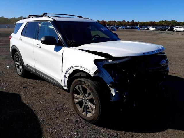 FORD EXPLORER X 2021 with VIN 1FMSK8DH1MGA00891 - Photo from auction