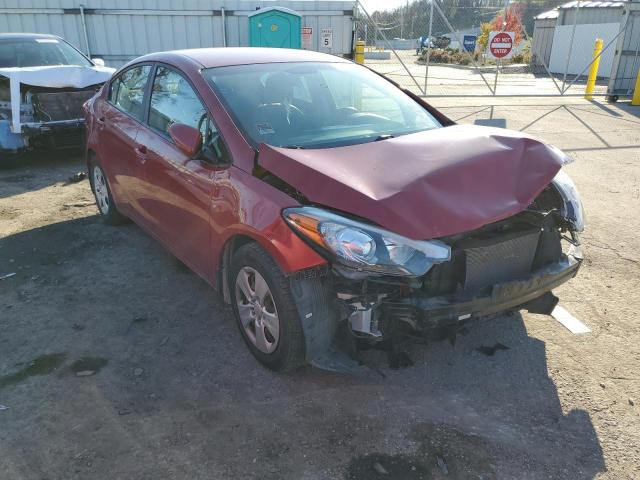 KIA FORTE LX 2016 with VIN KNAFX4A64G5536802 - Photo from auction
