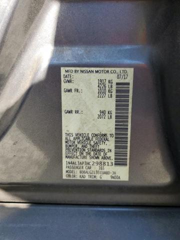 Photo 10 from auction – 2017 NISSAN ALTIMA 2.5 with VIN 1N4AL3AP3HC298813