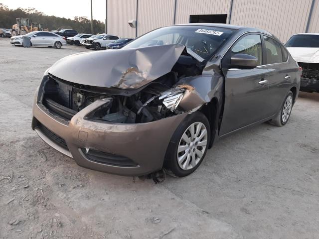 Photo 2 from auction – 2015 NISSAN SENTRA S with VIN 3N1AB7AP1FL686440