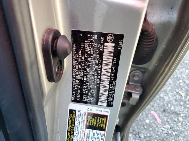 Photo 10 from auction – 2015 TOYOTA CAMRY LE with VIN 4T4BF1FK3FR451741