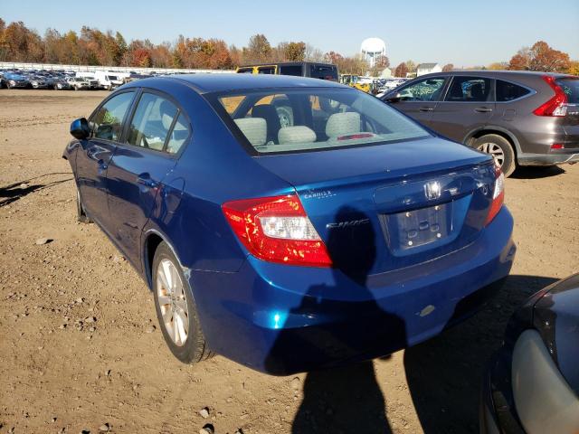 Photo 3 from auction – 2012 HONDA CIVIC EX with VIN 2HGFB2F80CH501081