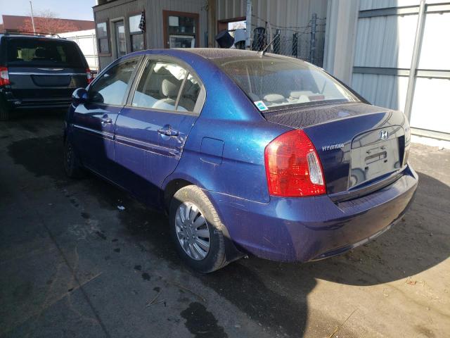 Photo 3 from auction – 2009 HYUNDAI ACCENT GLS with VIN KMHCN46C19U349824