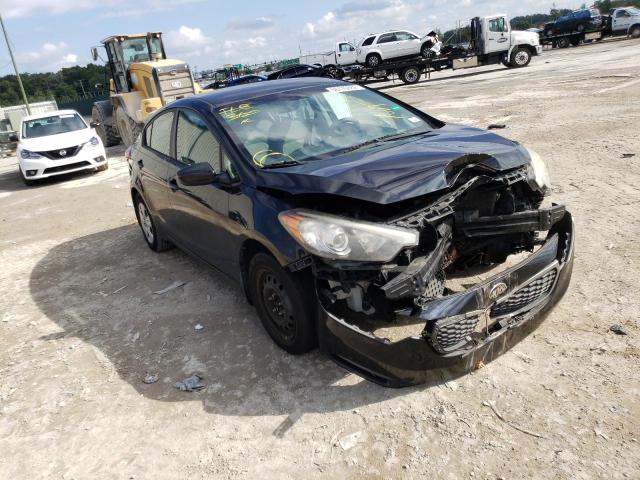 KIA FORTE LX 2015 with VIN KNAFK4A67F5372961 - Photo from auction
