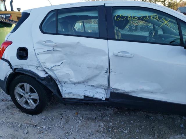 Photo 9 from auction – 2019 CHEVROLET TRAX LS with VIN 3GNCJNSBXKL234777