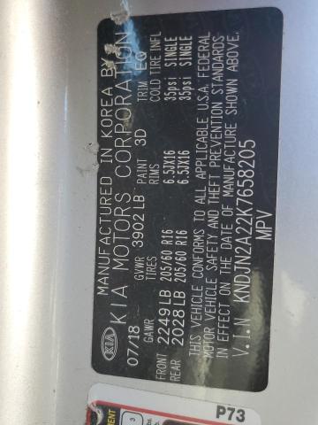 Photo 10 from auction – 2019 KIA SOUL with VIN KNDJN2A22K7658205