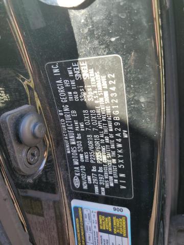 Photo 10 from auction – 2011 KIA SORENTO SX with VIN 5XYKW4A29BG123422