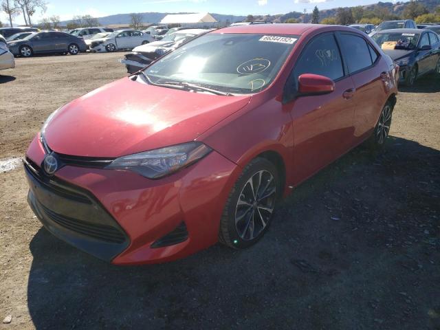 Photo 2 from auction – 2017 TOYOTA COROLLA L with VIN 5YFBURHE1HP608628
