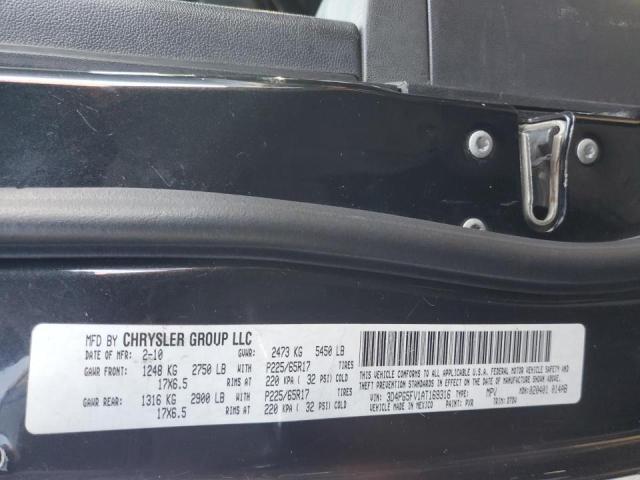Photo 10 from auction – 2010 DODGE JOURNEY SX with VIN 3D4PG5FV1AT169316