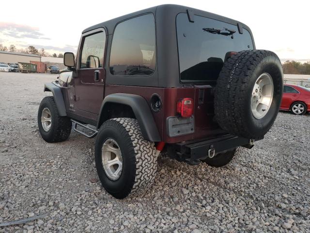 Photo 3 from auction – 2003 JEEP WRANGLER / with VIN 1J4FA49S63P303695