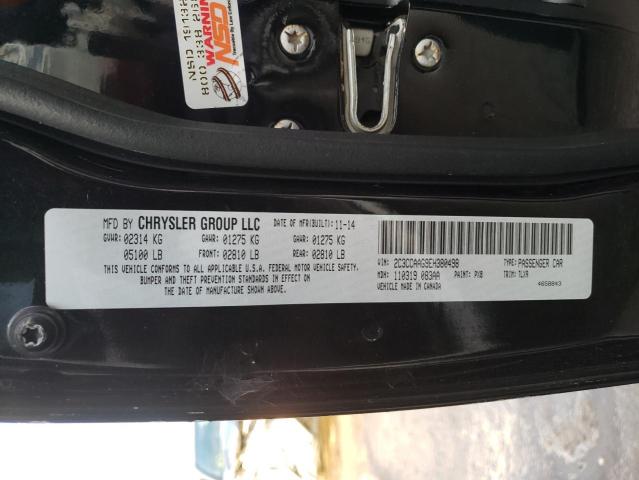 صورة رقم 10 من المزاد - 2014 CHRYSLER 300 مع VIN 2C3CCAAG9EH380498