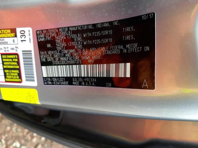 Photo 10 from auction – 2017 TOYOTA SIENNA SE with VIN 5TDXZ3DC2HS897373