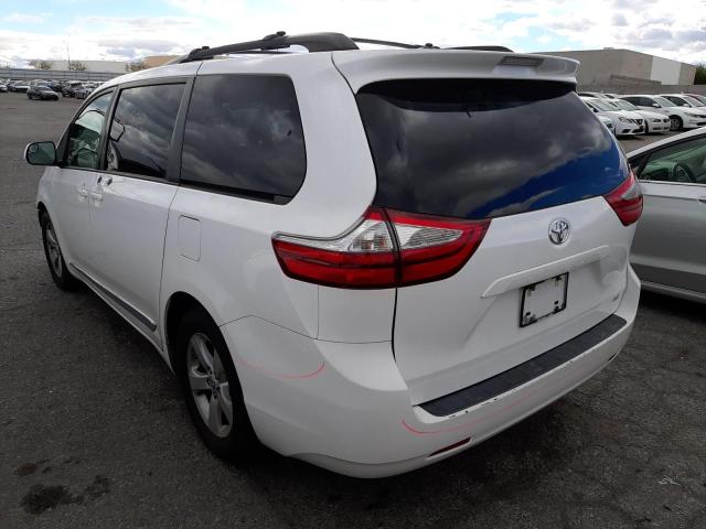 Photo 3 from auction – 2017 TOYOTA SIENNA LE with VIN 5TDKZ3DCXHS784202
