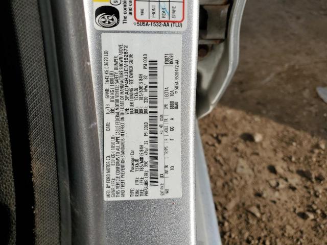 Photo 10 from auction – 2014 FORD FIESTA SE with VIN 3FADP4BJ3EM162872