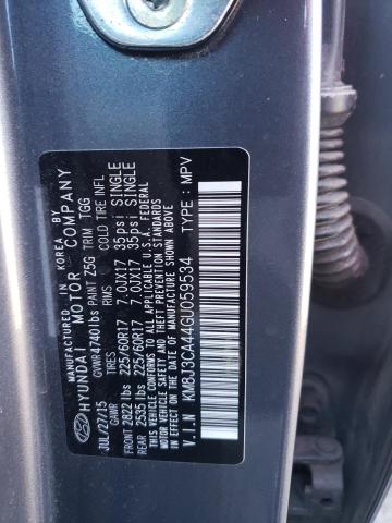 Photo 10 from auction – 2016 HYUNDAI TUCSON LIM with VIN KM8J3CA44GU059534
