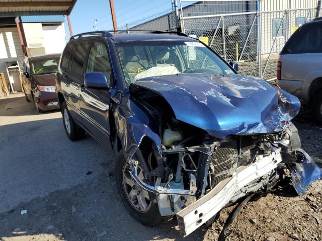 TOYOTA HIGHLANDER 2001 with VIN JTEHF21A810009630 - Photo from auction