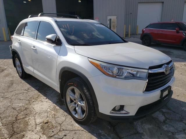 TOYOTA HIGHLANDER 2015 with VIN 5TDDKRFH7FS081422 - Photo from auction