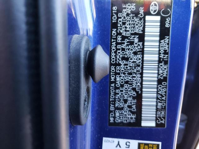 Photo 10 from auction – 2018 TOYOTA PRIUS with VIN JTDKBRFUXJ3081154
