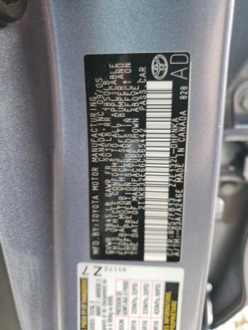 Photo 10 from auction – 2006 TOYOTA COROLLA MA with VIN 2T1KR32E66C565442
