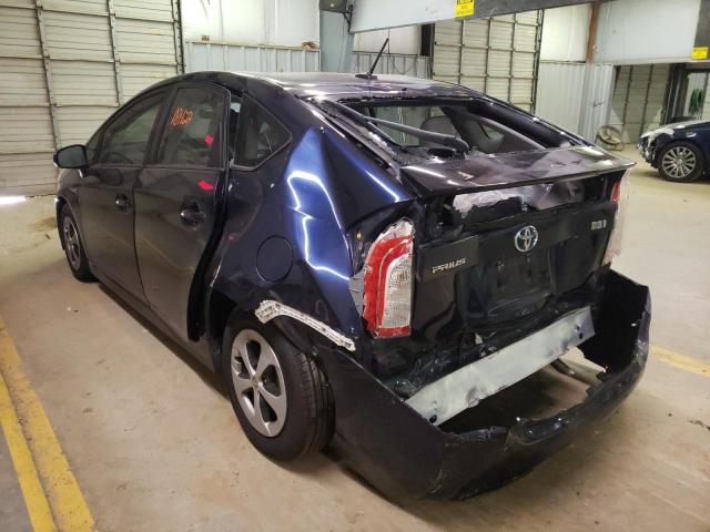 Photo 3 from auction – 2015 TOYOTA PRIUS with VIN JTDKN3DU3F0427271