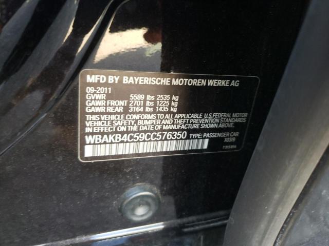 Photo 10 from auction – 2012 BMW 740 LI with VIN WBAKB4C59CC576350