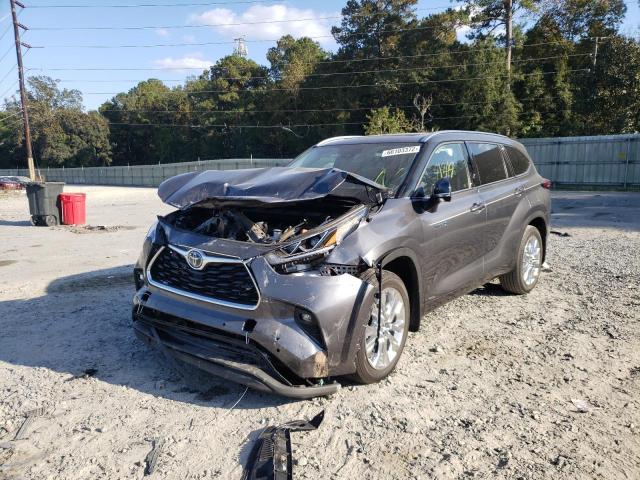 Photo 2 from auction – 2020 TOYOTA HIGHLANDER with VIN 5TDXBRCH6LS013626