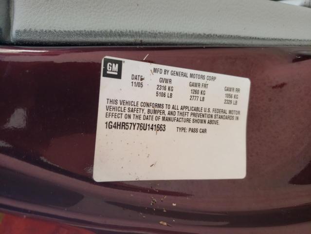 Photo 10 from auction – 2006 BUICK LUCERNE CX with VIN 1G4HR57Y76U141663