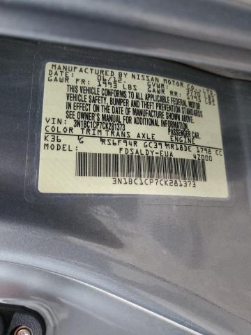 Photo 10 from auction – 2012 NISSAN VERSA S with VIN 3N1BC1CP7CK281373