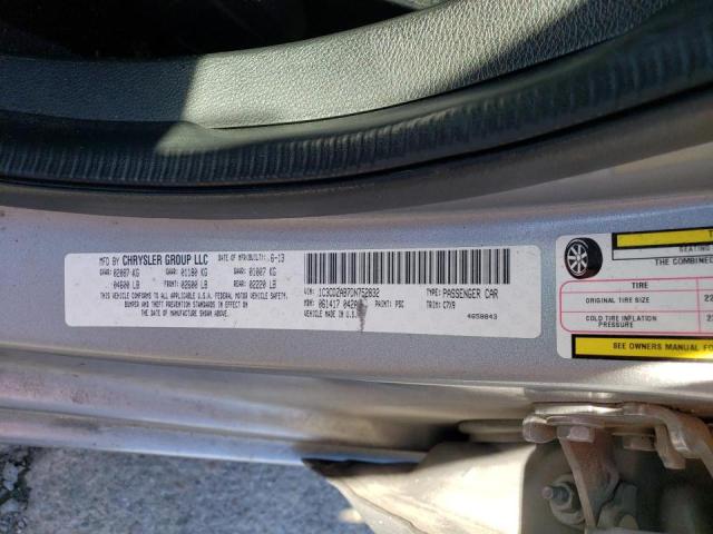 Photo 10 from auction – 2013 DODGE AVENGER SE with VIN 1C3CDZAB7DN752832