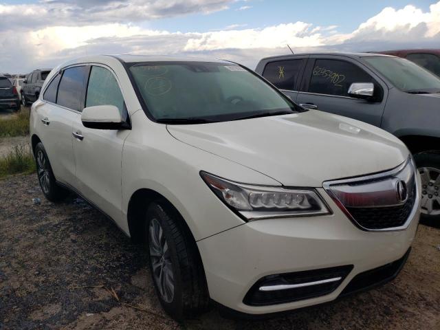 ACURA MDX TECHNO 2015 with VIN 5FRYD3H49FB005903 - Photo from auction